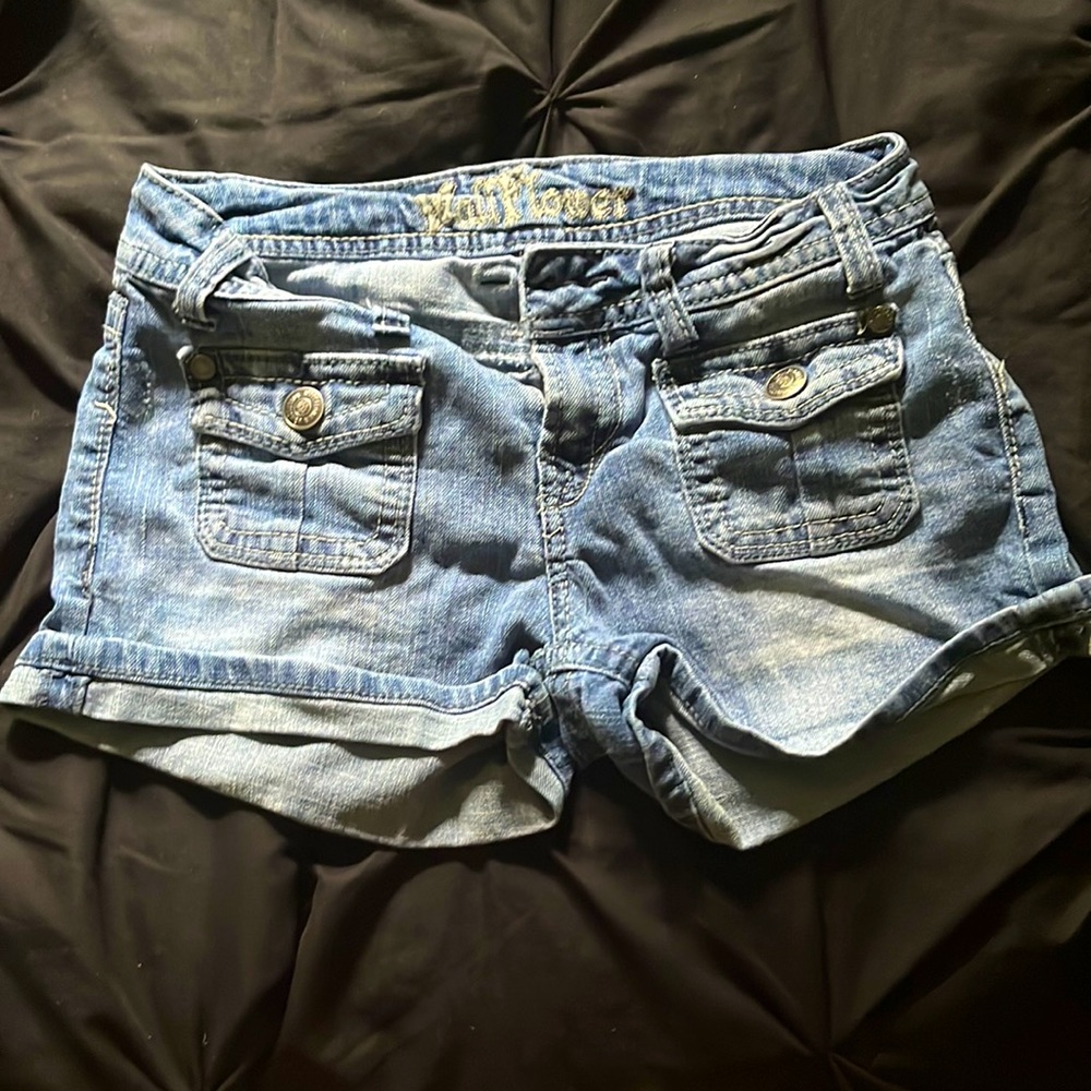 Retro shorts; size small.